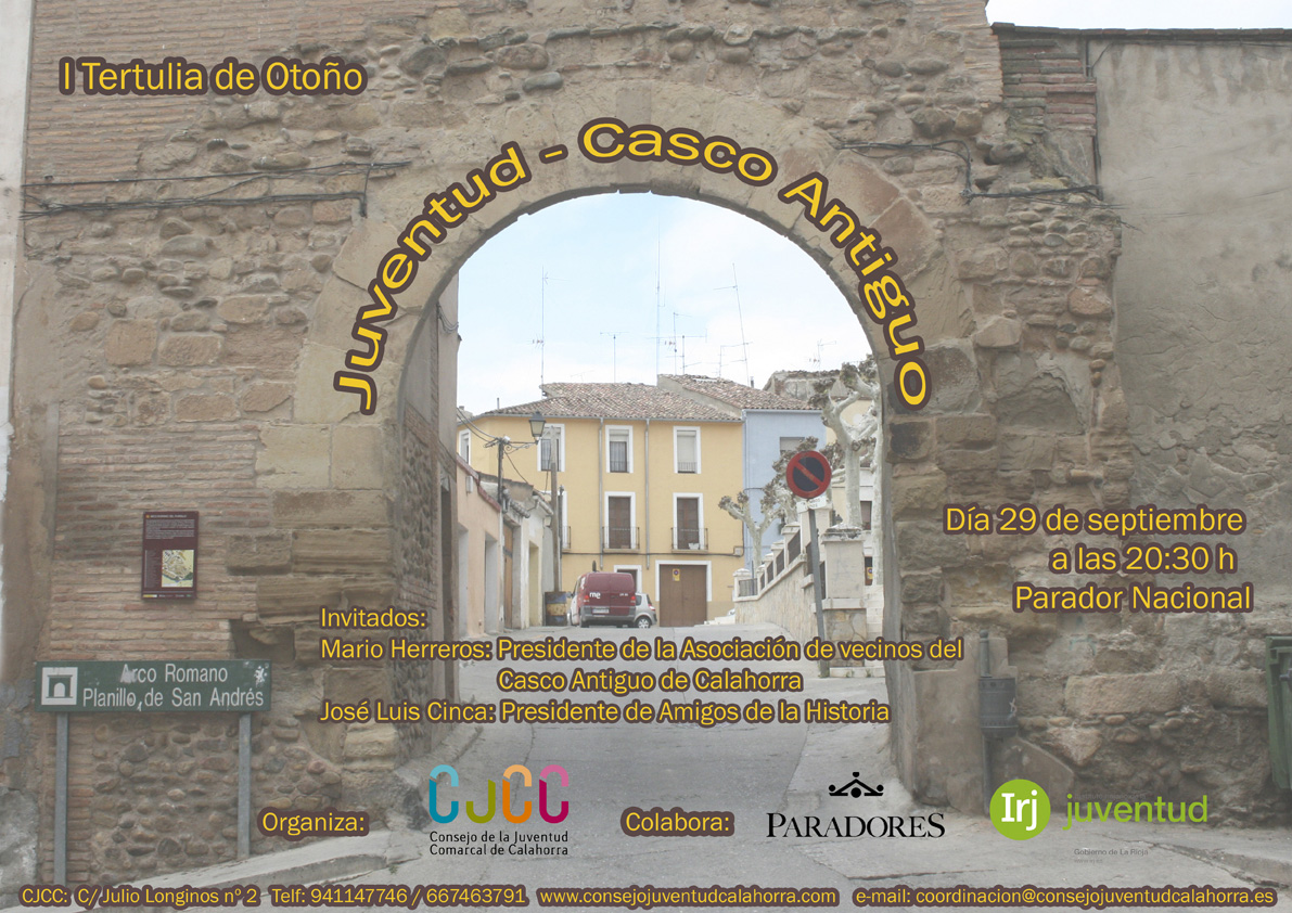 I Tertulia de Otoño  «Juventud – Casco Antiguo)