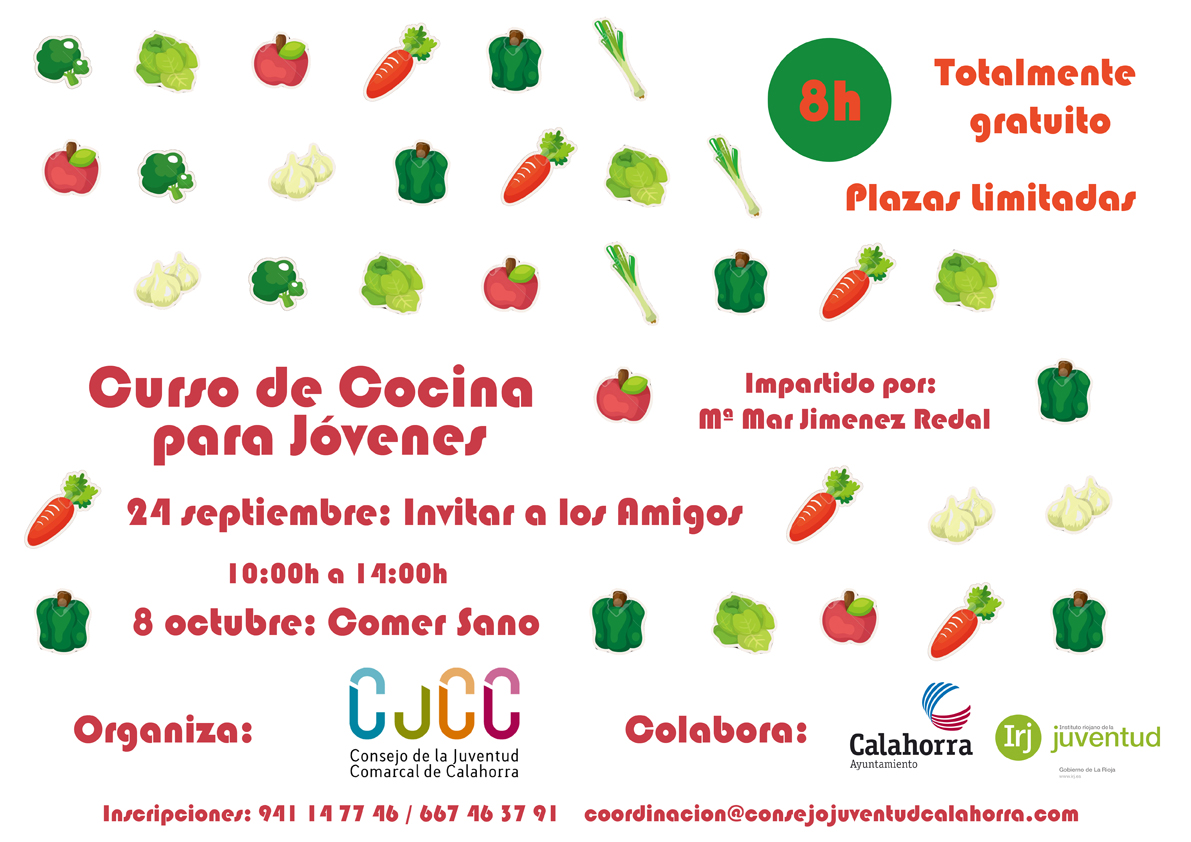 Curso Cocina para Jóvenes