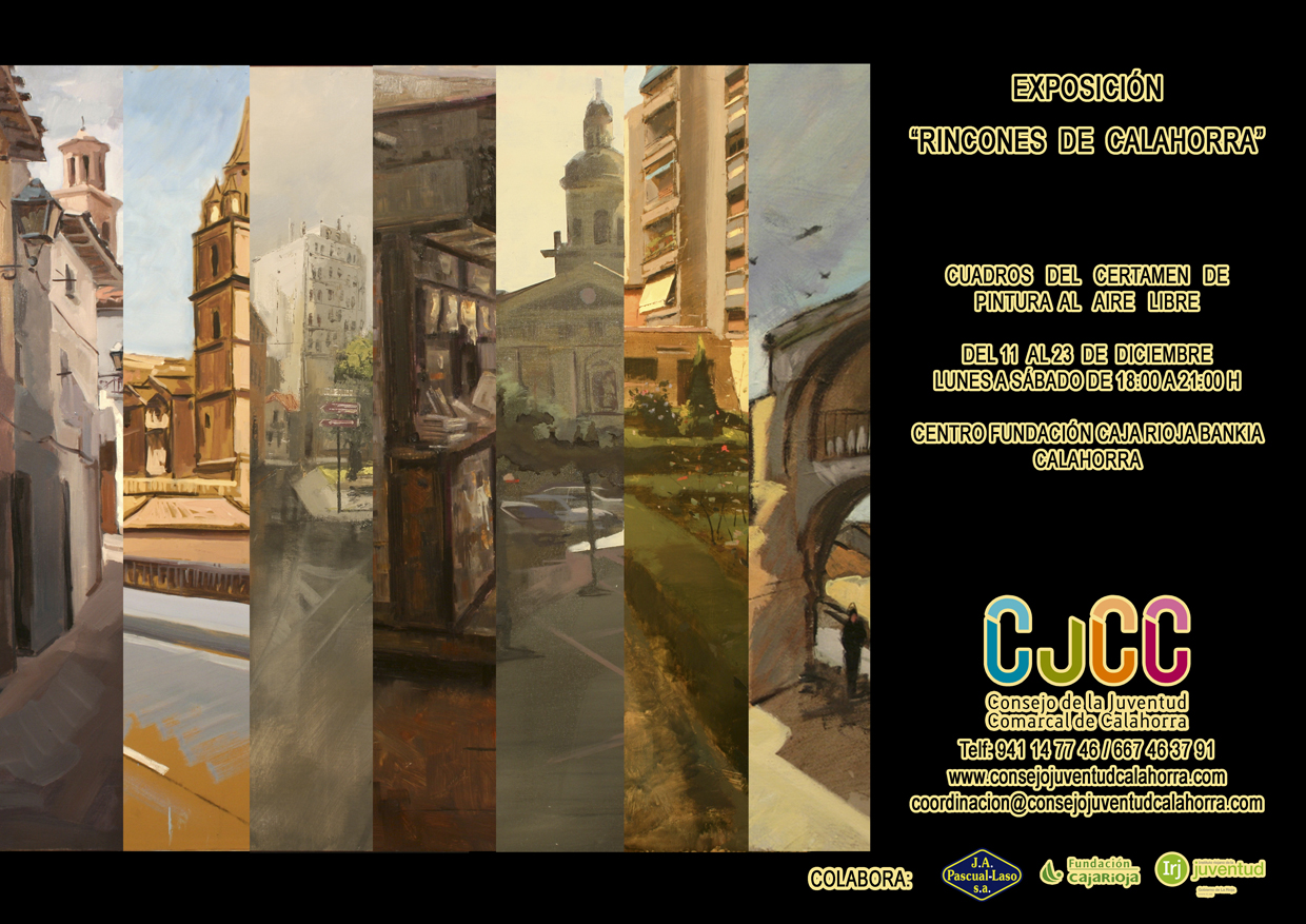 EXPOSICIÓN Y VENTA DE LOS CUADROS DEL CERTAMEN DE PINTURA AL AIRE LIBRE