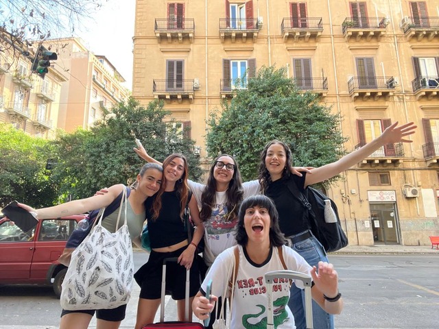 Cinco jóvenes de la comarca de Calahorra disfrutaron de un encuentro en Palermo
