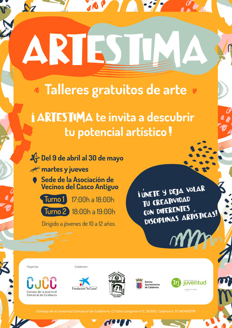 ARTESTIMA evento gratuito en Calahorra (La Rioja)