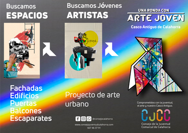 Una ronda con arte joven