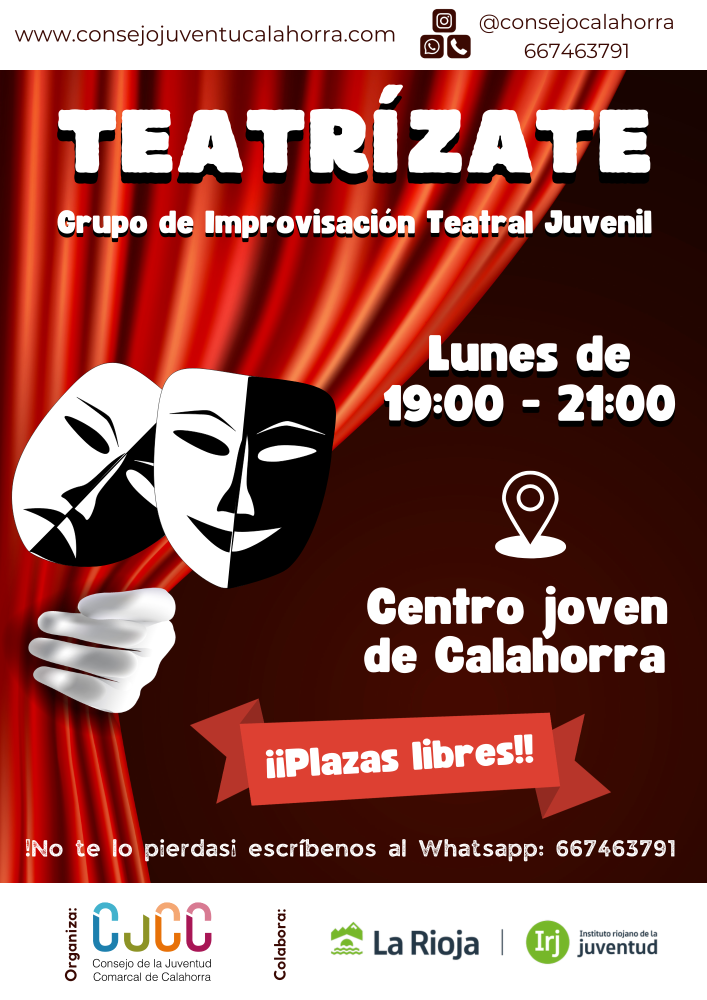 24. Mai 2030, 18 Uhr Cartel del círculo de reflexiones