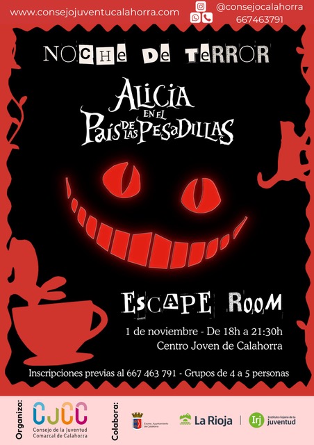 2025_10_21 Noche de Terror Cartel del círculo de reflexiones