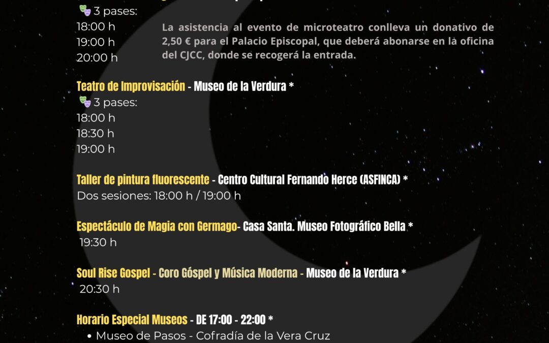 LUNARTE ilumina Calahorra con arte, magia, música y teatro