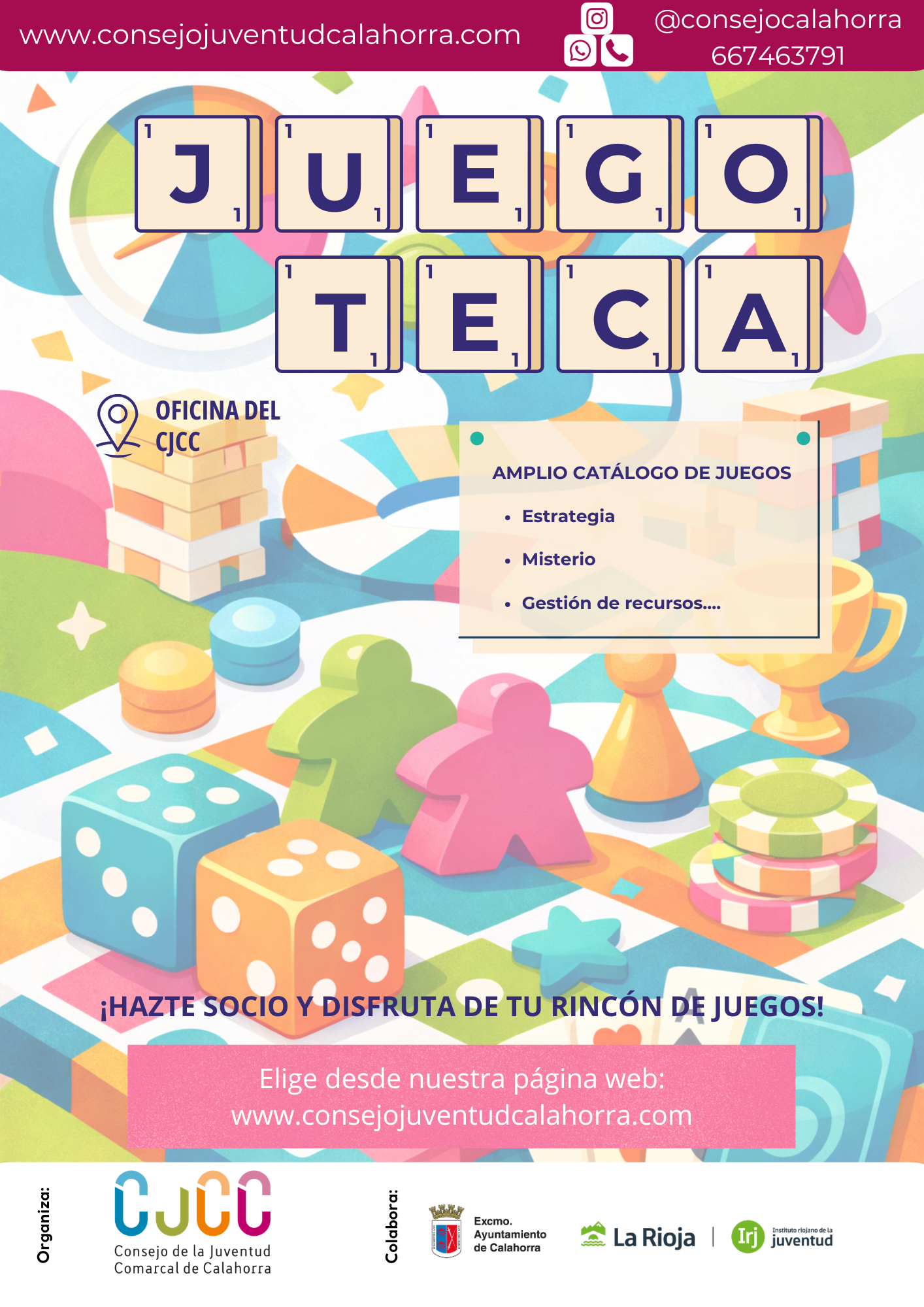 Cartel del curso de monitor, ocio y tiempo libre