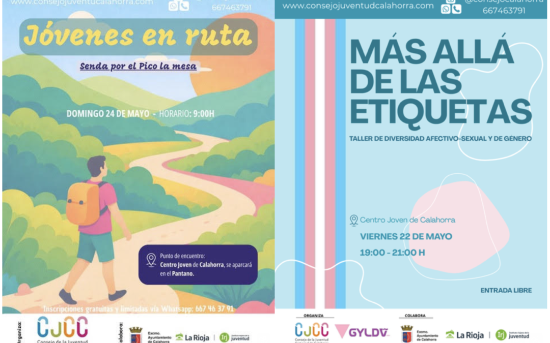 El CJCC propone un fin de semana de participación juvenil con el taller “Más allá de las etiquetas” y una nueva ruta al Pico de la Mesa